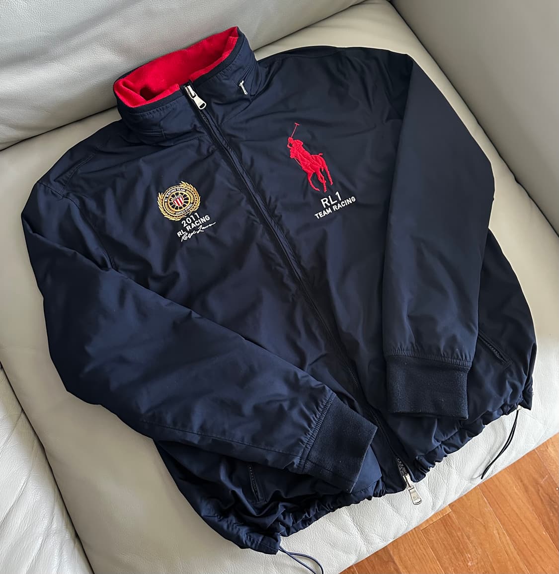 폴로 랄프로렌 빅포니 레이싱 자켓 L 상품이미지1