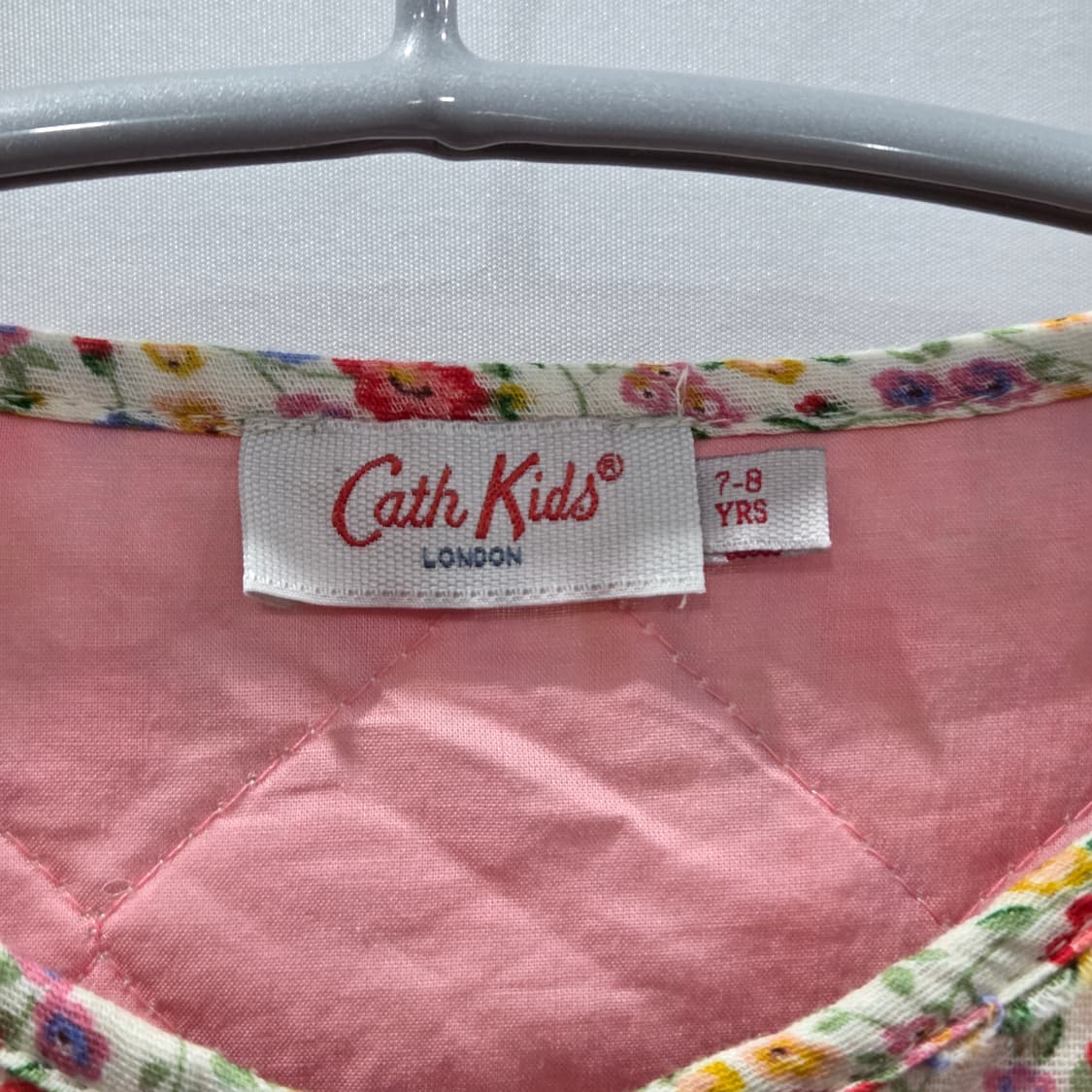 캐스키드슨 키즈 플라워 패턴 퀼팅자켓 7/8Y 상품이미지2
