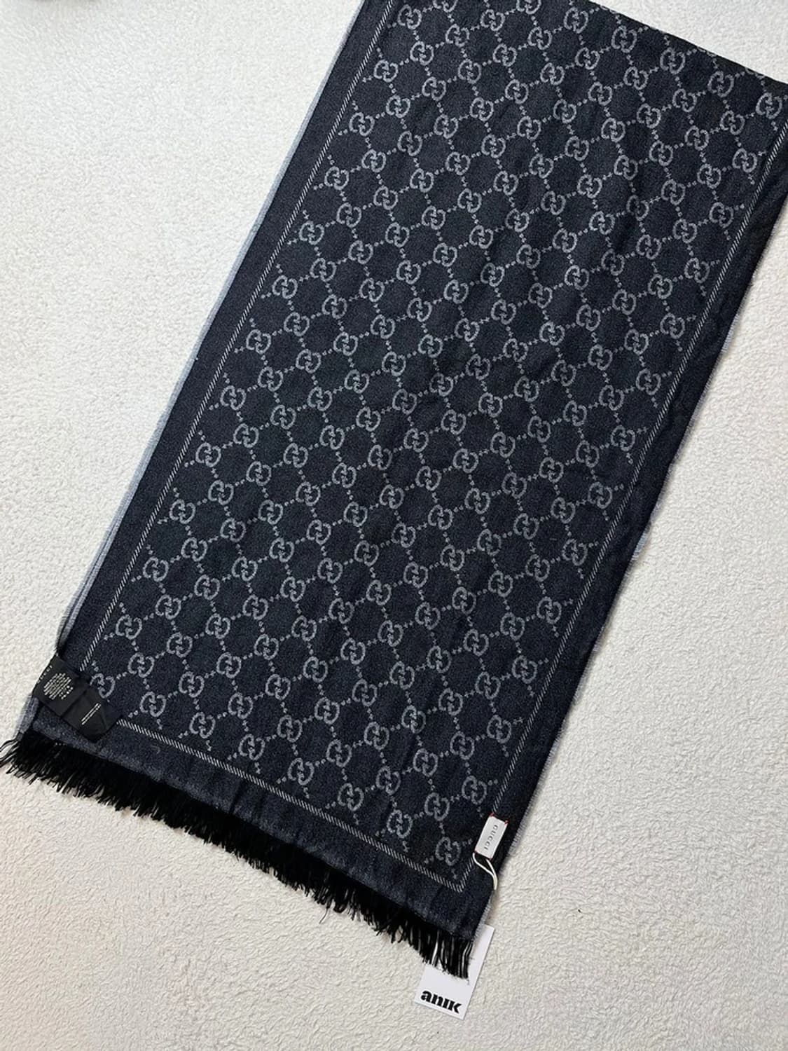 구찌 GUCCI 시그니처 로고 숄 스카프 A1700    상품이미지3