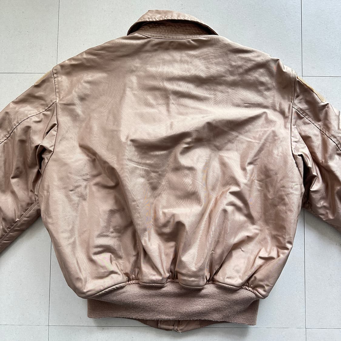  미공군 CWU-45/P 아라미드 사막색 탄(TAN) 항공점퍼 XL 상품이미지8