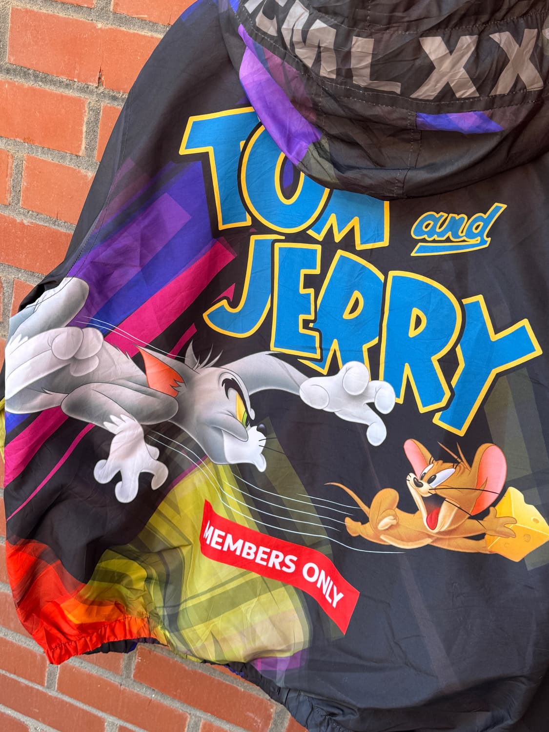 멤버스 온리 x 톰과 제리 올오버 바람막이 [XL] 상품이미지4