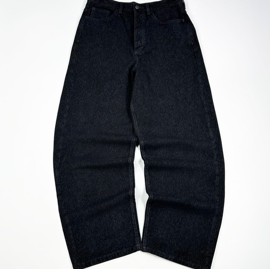 COS 코스 릴렉스 와이드 흑청 데님 팬츠 (30인치) 상품이미지3