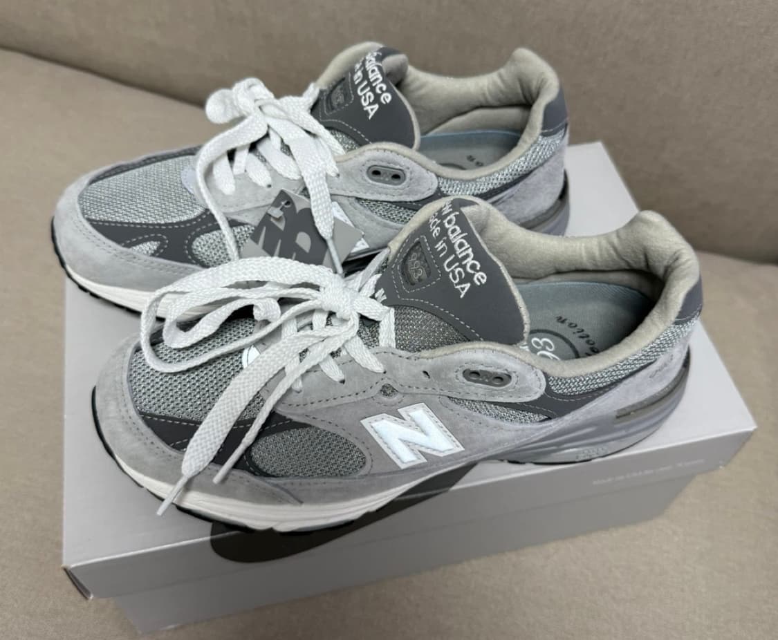 뉴발란스 993 그레이(250) 새상품 상품이미지1