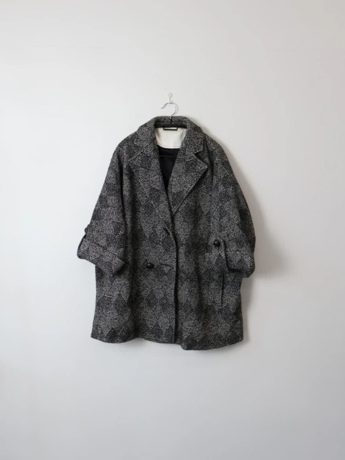 Diane von Furstenberg Herringbone Coat 상품이미지2