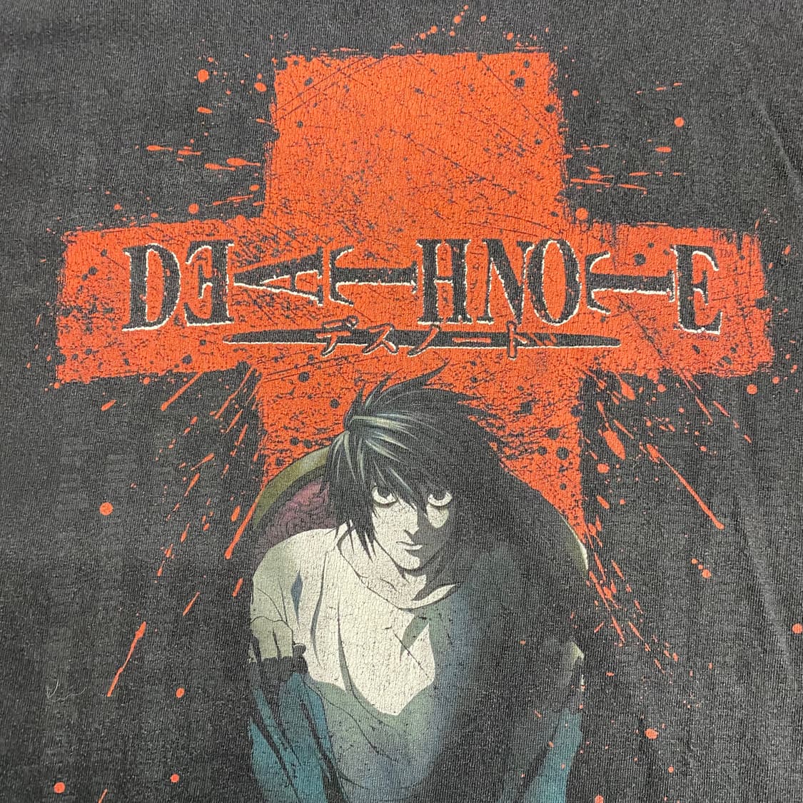데스노트 00s 빈티지 애니메이션 티셔츠 상품이미지4