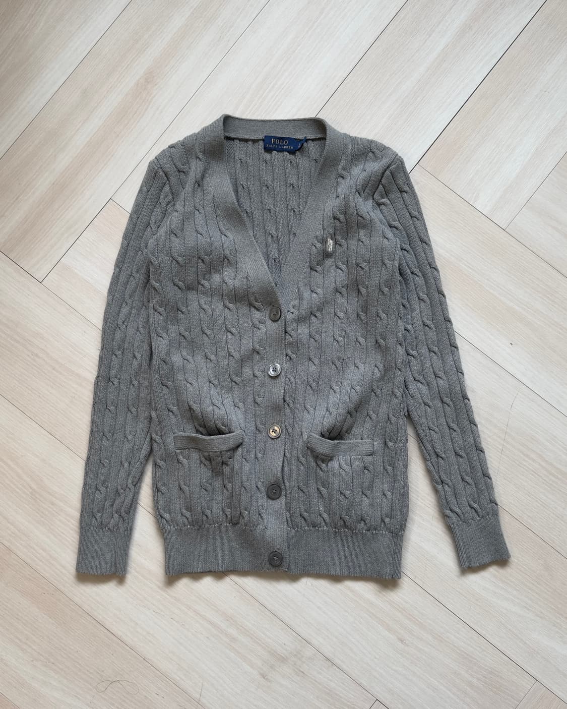 [Polo Ralph Lauren]cable V-neck cardigan 상품이미지3