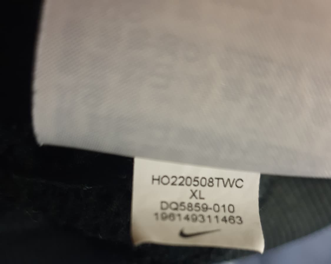 나이키 우먼스 피닉스 미드 솔스우시 풀오버 크롭 후드티 블랙 (XL) 상품이미지7