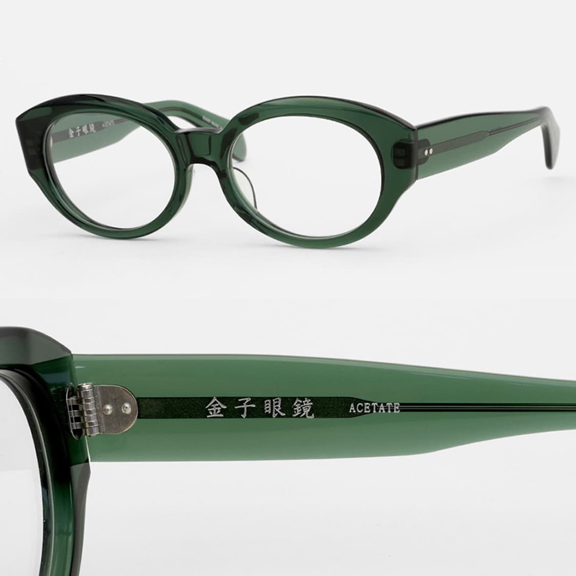 금자안경 가네코옵티컬 아세테이트 그린 판매 상품이미지3