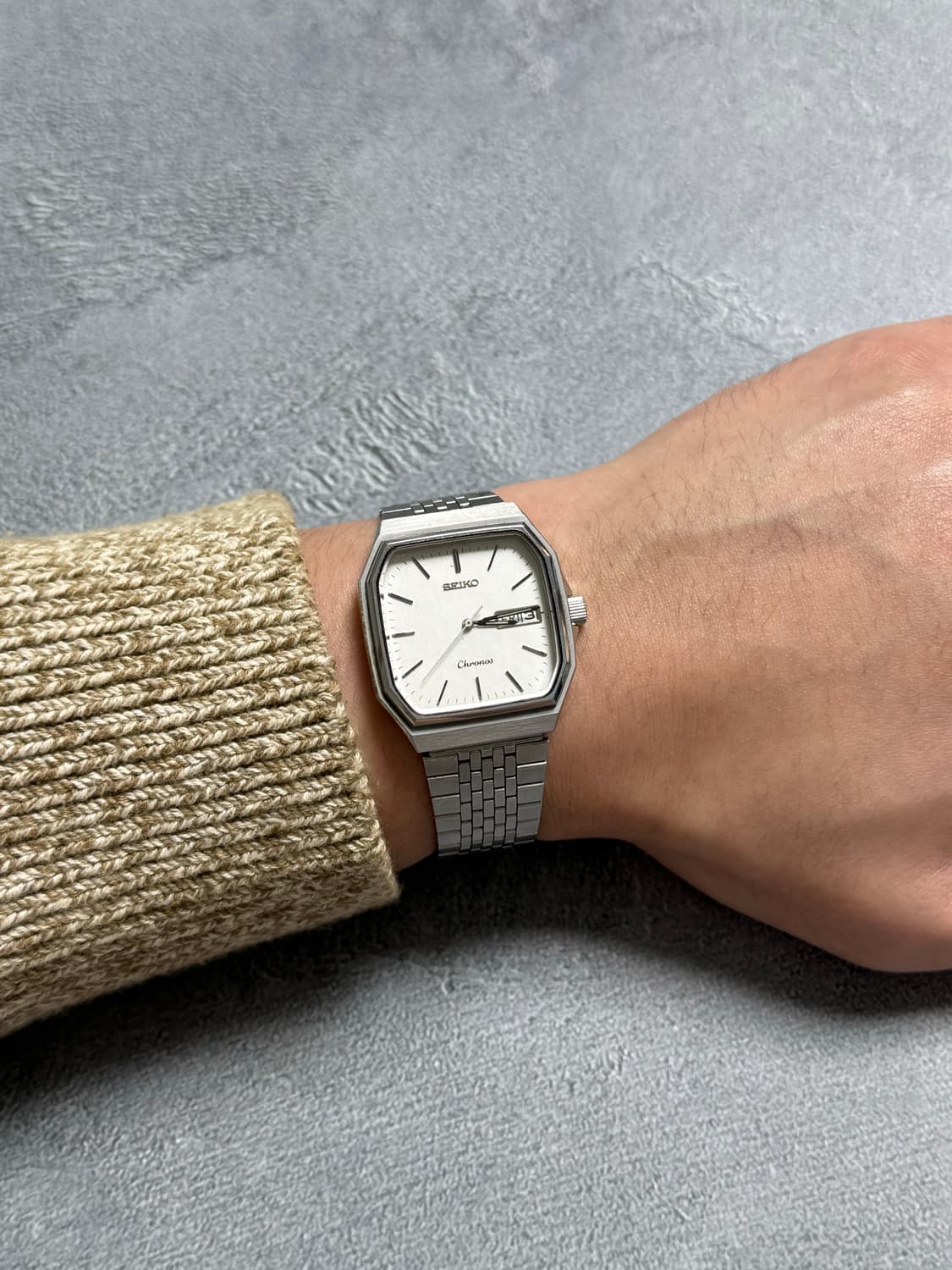 세이코 Seiko Chronos 스퀘어 데이 데이트 상품이미지6