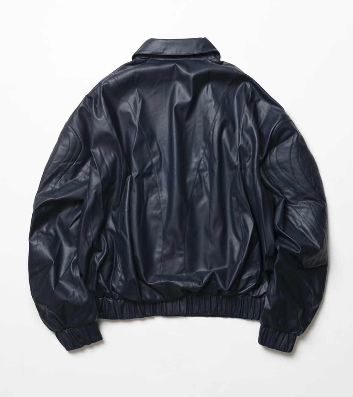 A.A Spectrum 코스티드 블루종 미드나이트 블루 가죽 자켓 상품이미지2