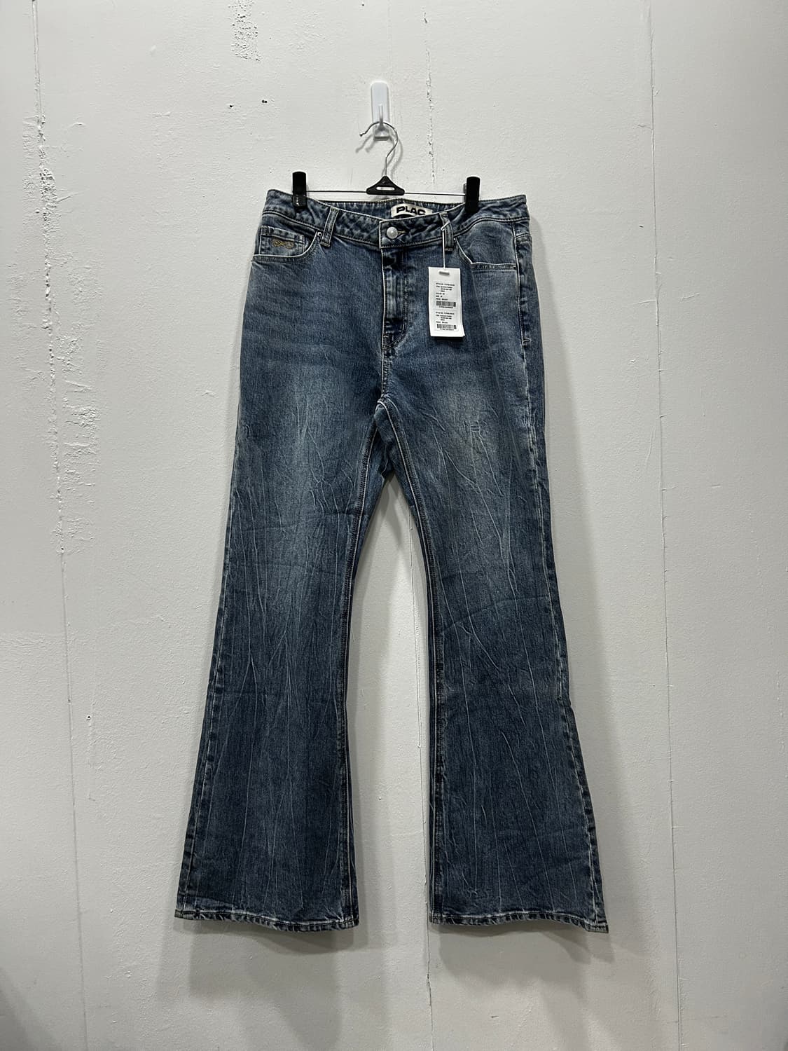 새상품 PLAC 플랙진 부츠컷 데님팬츠 남성 29인치 상품이미지1