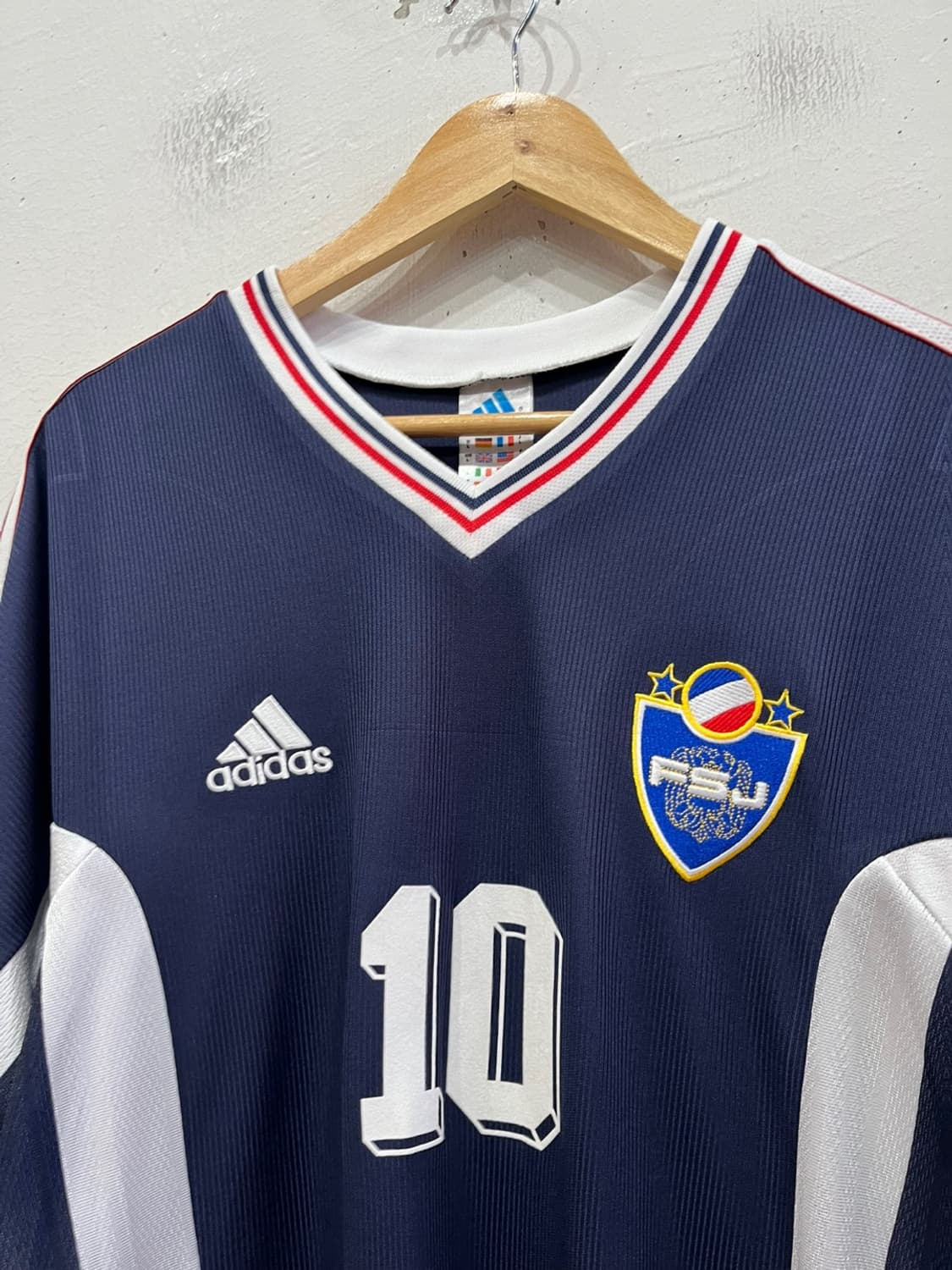 아디다스 98 유고슬라비아 유니폼 스토이코비치 Made ENGLAND 상품이미지3