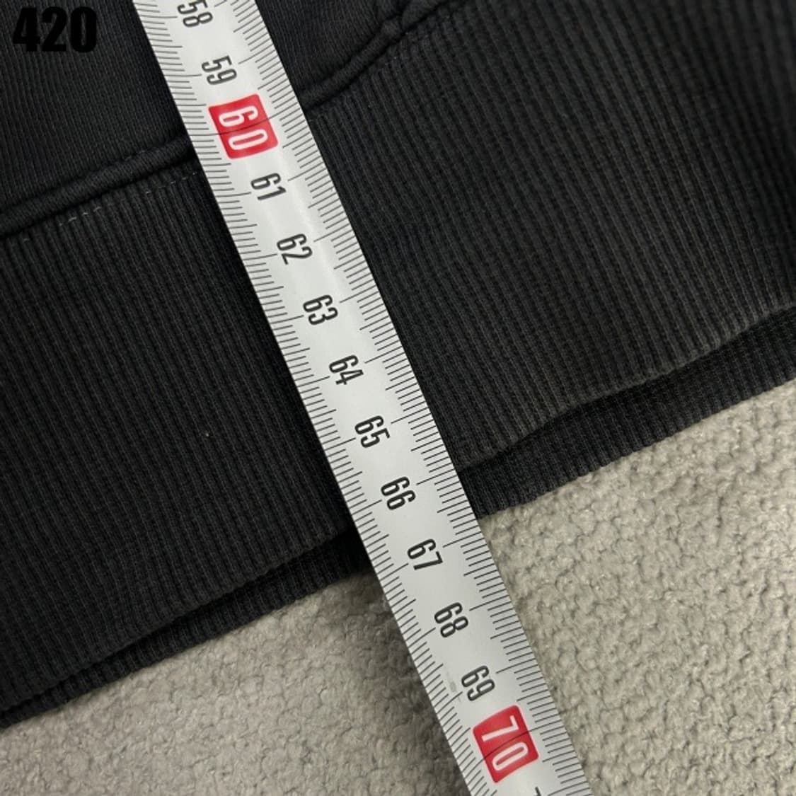 엄브로 블랙 후드티  상품이미지5