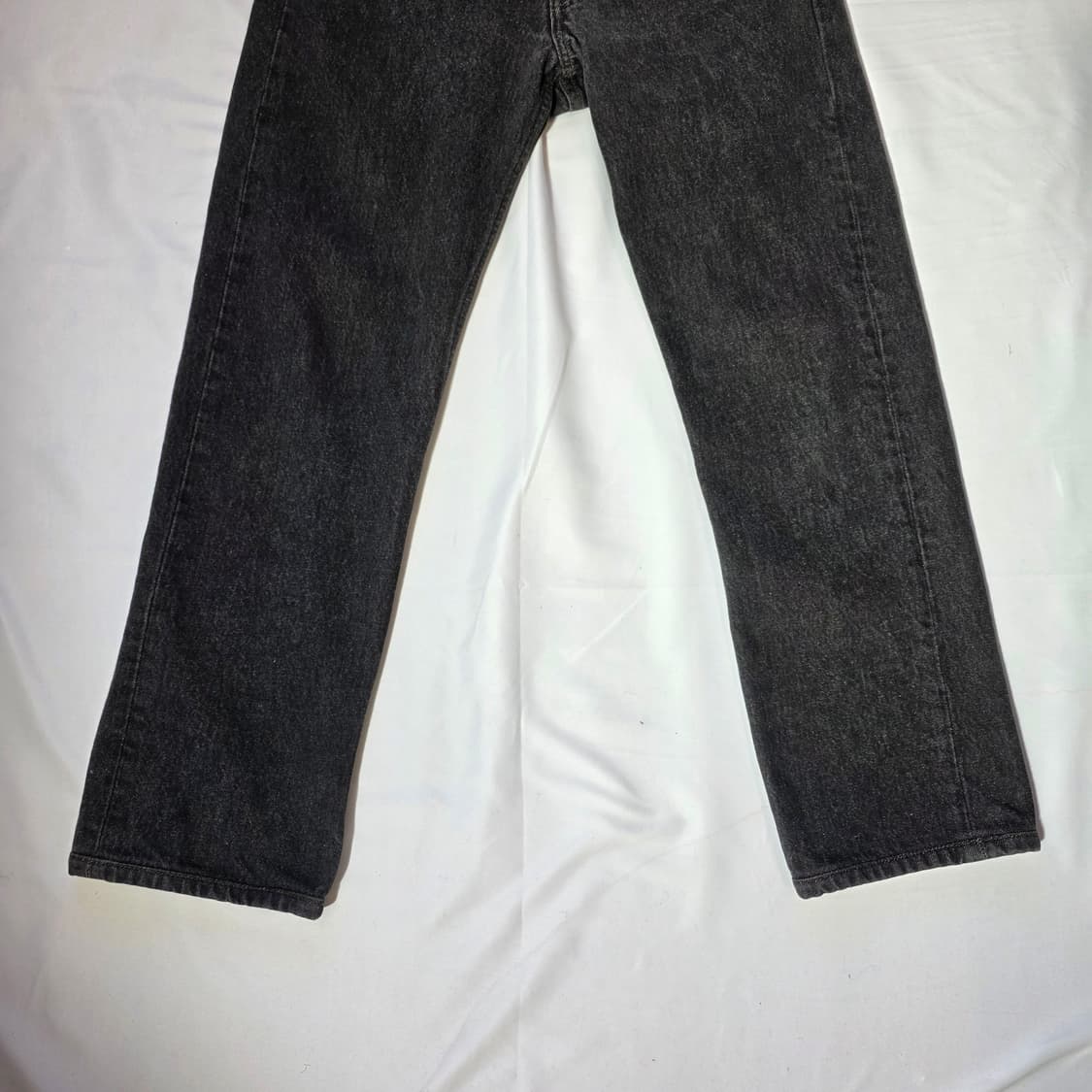 [W31L30]90's USA 리바이스 501 블랙 데님 팬츠 상품이미지3