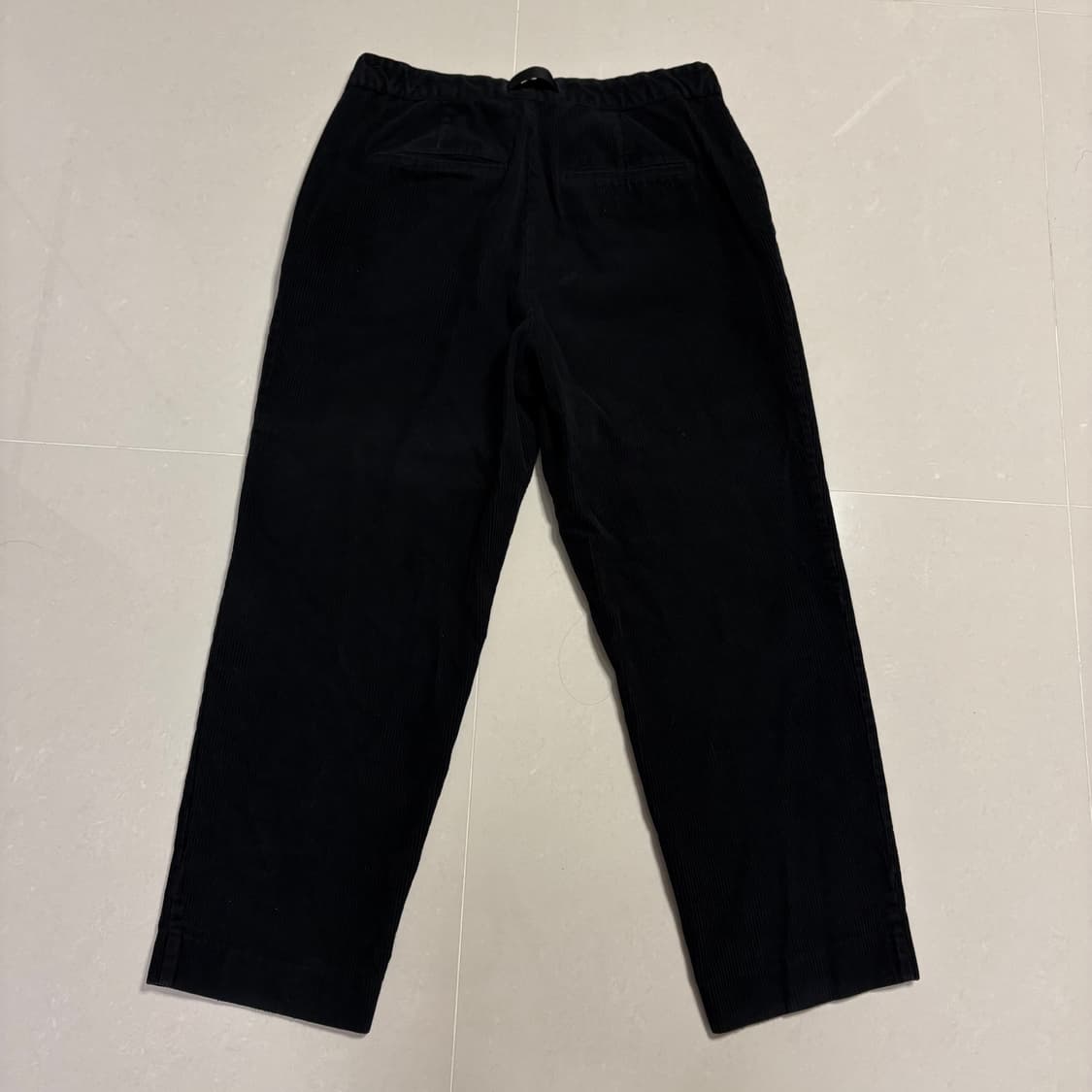 정품 비슬로우 블랙 코듀로이 셋업 카라리스 자켓 벨티드 팬츠 세트 상품이미지7