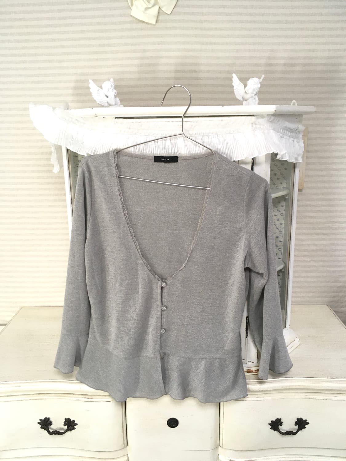 jpn vintage sora gray frill lace cd 상품이미지4