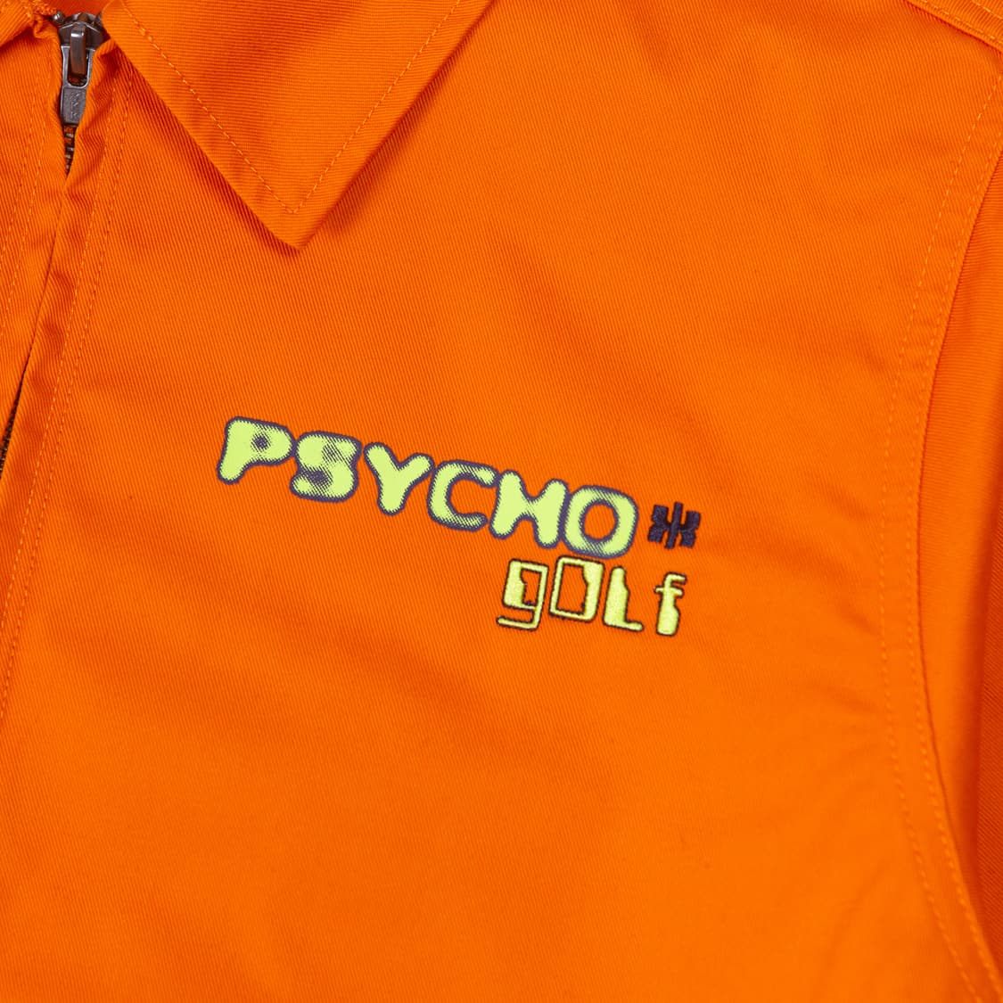 골프왕 Psycho Golf 오렌지 워크 자켓 상품이미지2