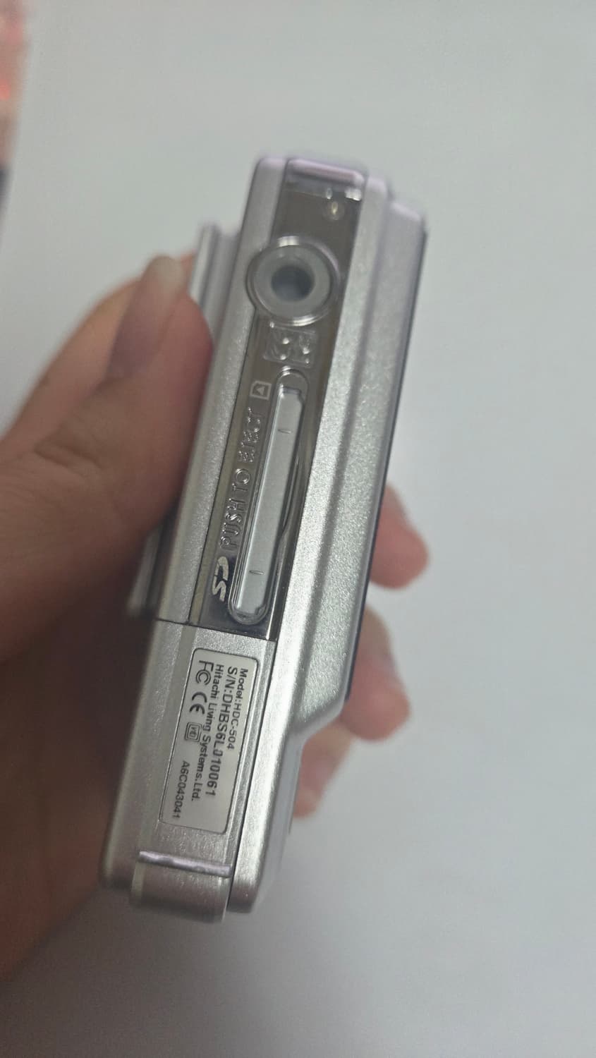 히타치 HDC-504 실버 빈티지 디카 상품이미지2