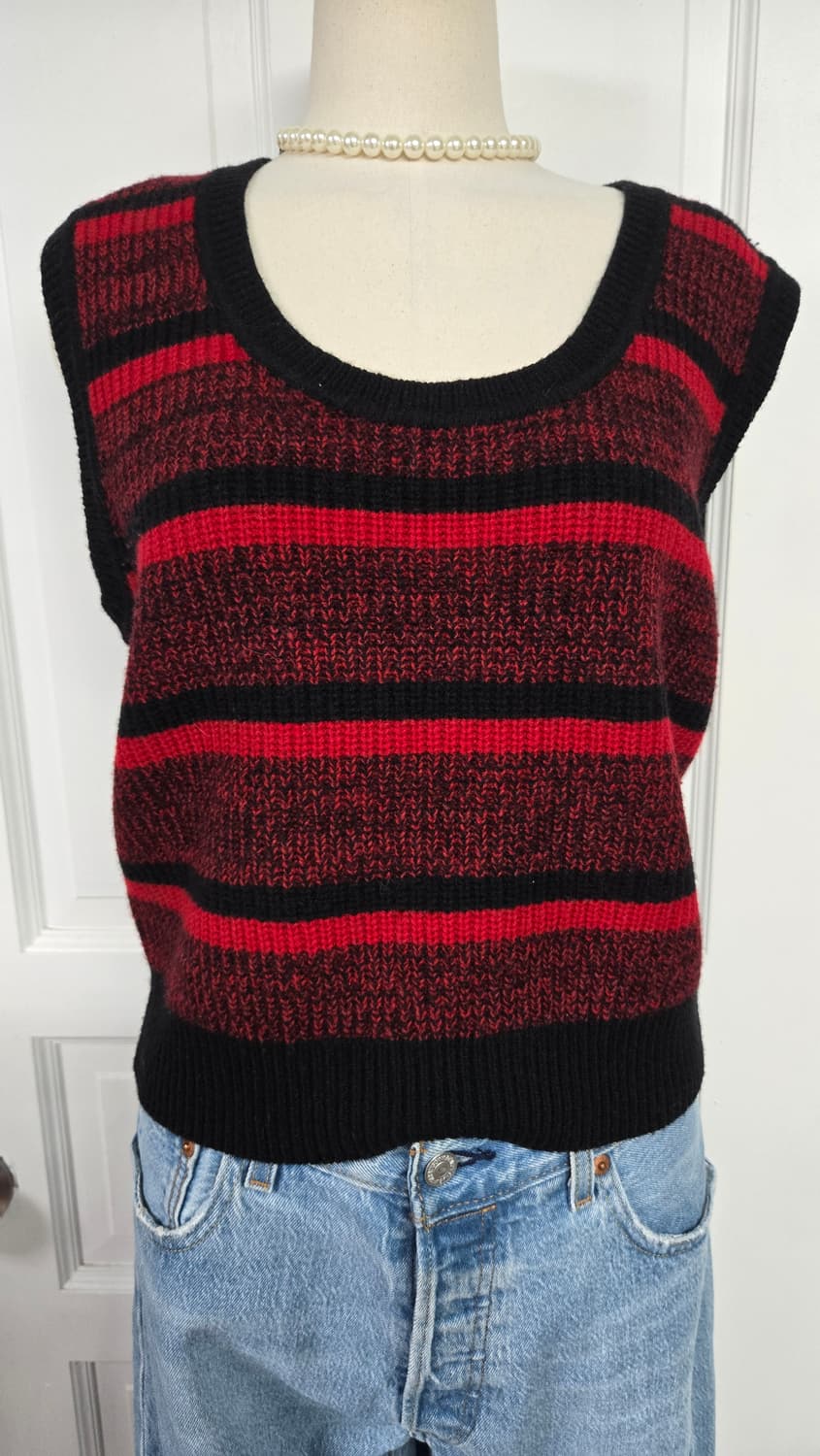 RE/DONE 리던 스트라이프베스트 상품이미지4