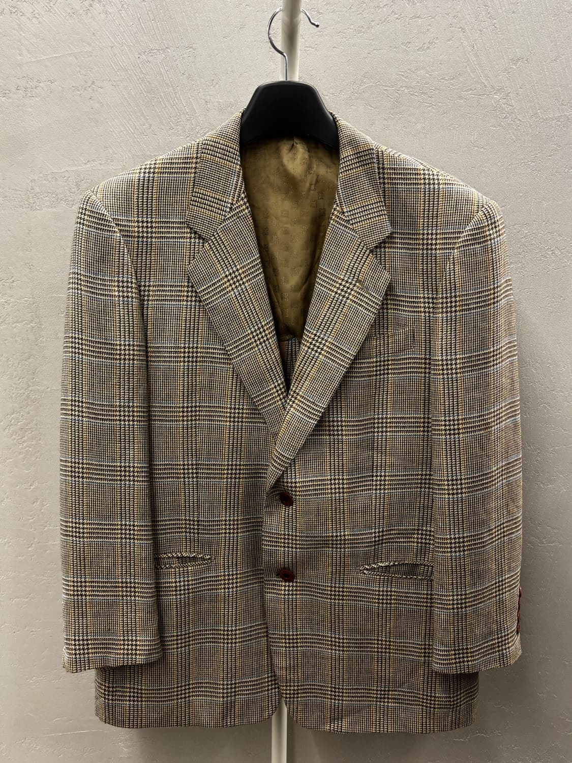 지방시 Monsieur Givenchy 체크 자켓 95~100사이즈 상품이미지2