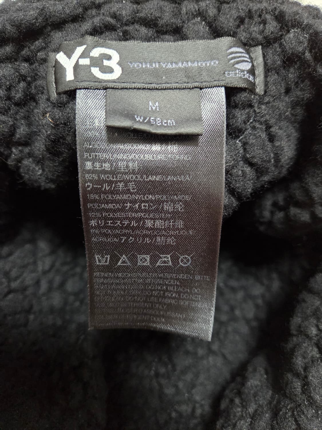 Y-3 요지야마모토 버건디 군모 상품이미지5