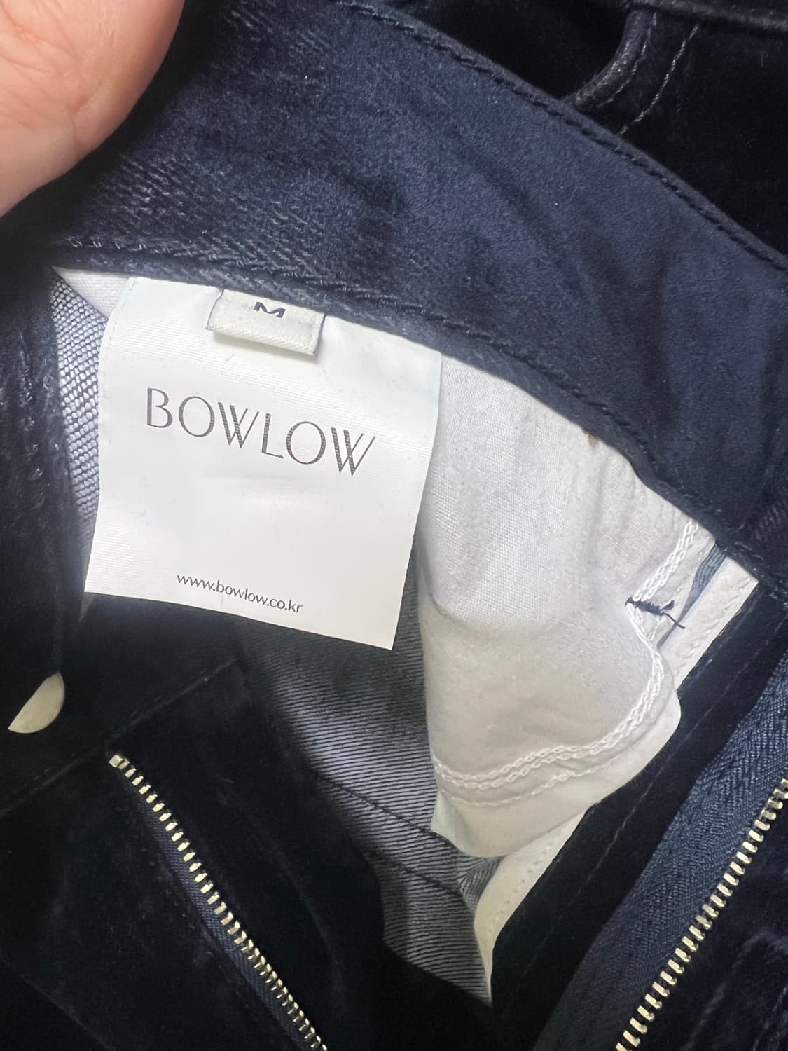 바우로프로덕트 벨벳팬츠 s사이즈 상품이미지2