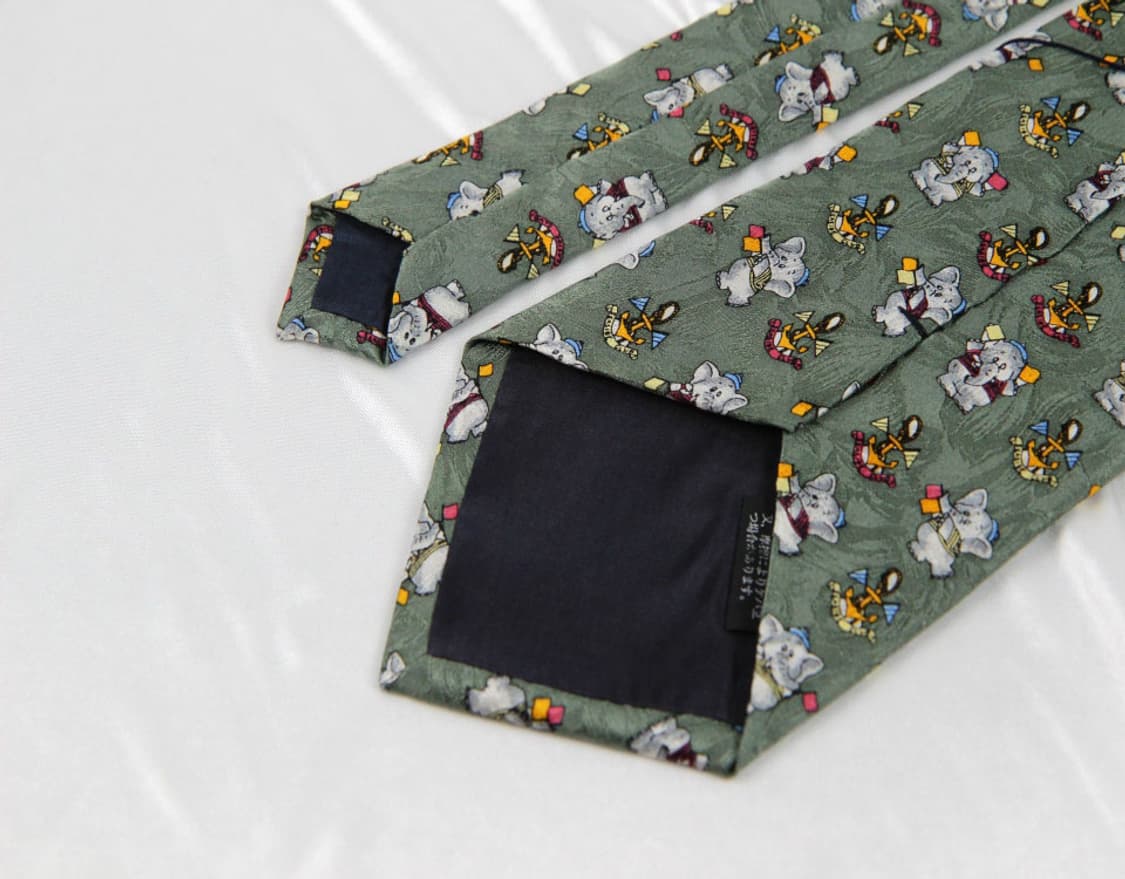 조르지오 라다바스 9.5cm 미사용 S등급 남자 명품 넥타이 상품이미지4