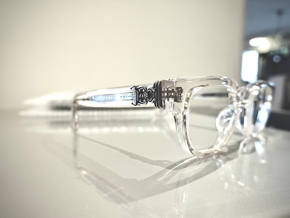 크롬하츠 컨볼루티드 크리스탈/실버 안경 상품이미지4