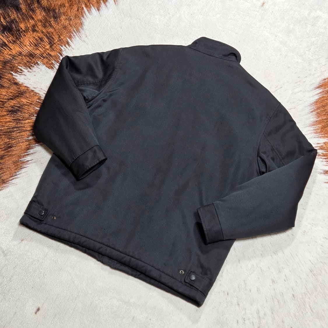 잔줄 스트라이프 패디드 점퍼 상품이미지4