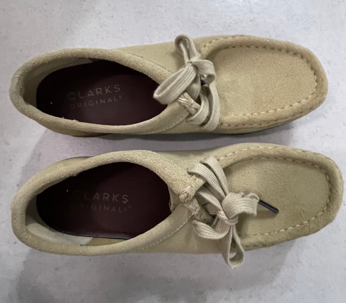 클락스 왈라비 스웨이드 베이지 235 상품이미지1