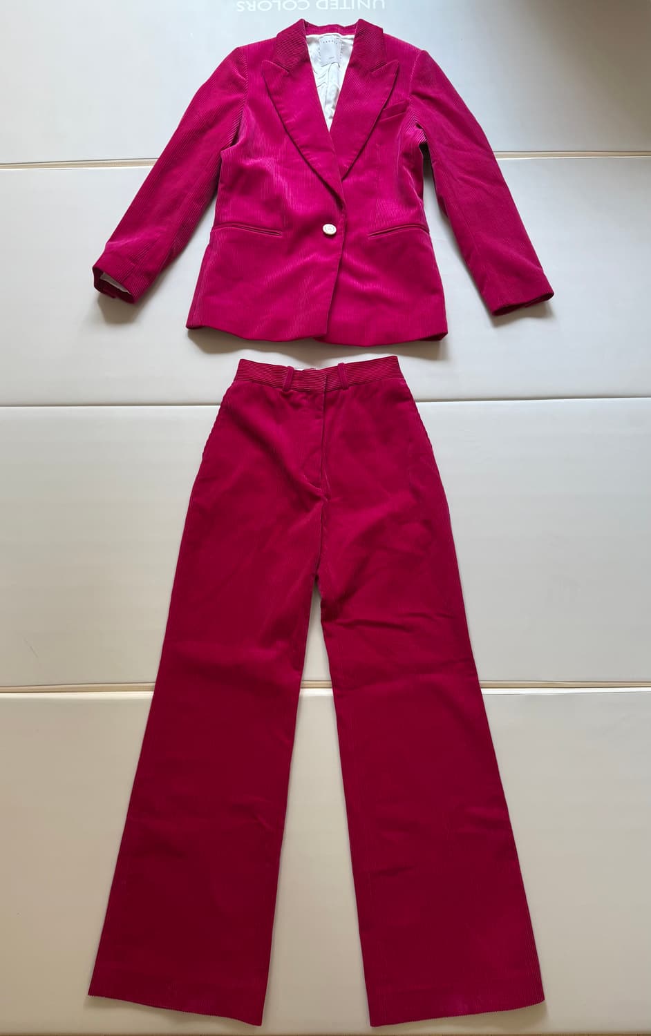 [새상품.정가130] SANDRO 코듀로이 블레이저+팬츠 (개별가능) 상품이미지2