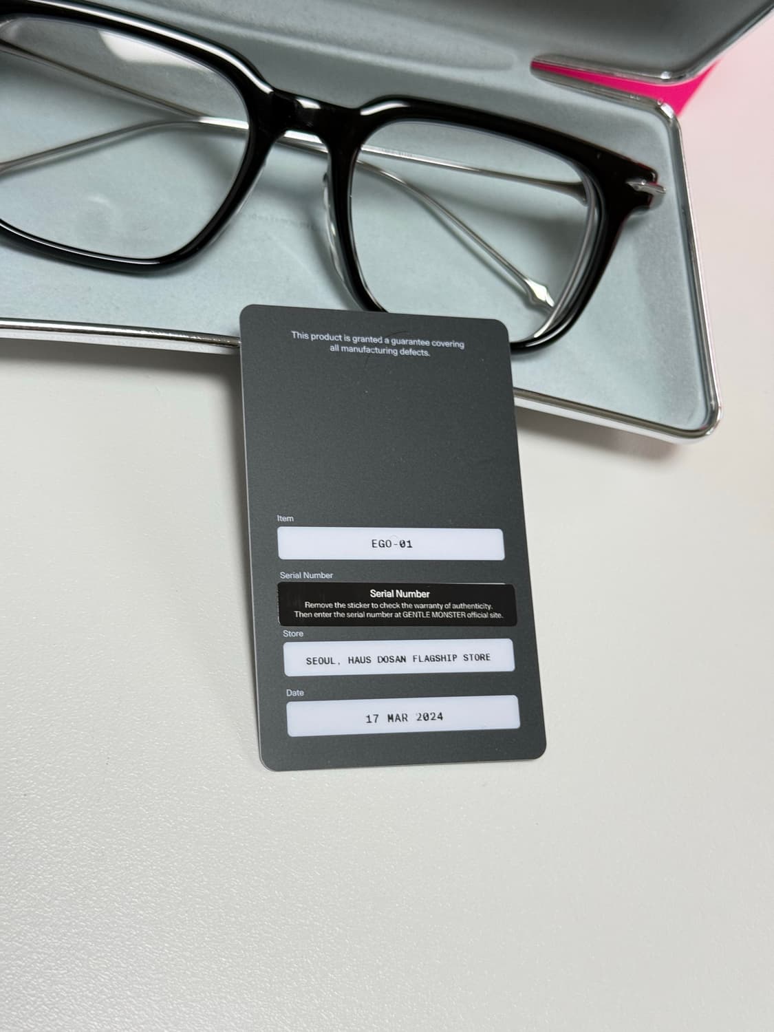 젠틀몬스터 에고 판매합니다 상품이미지9