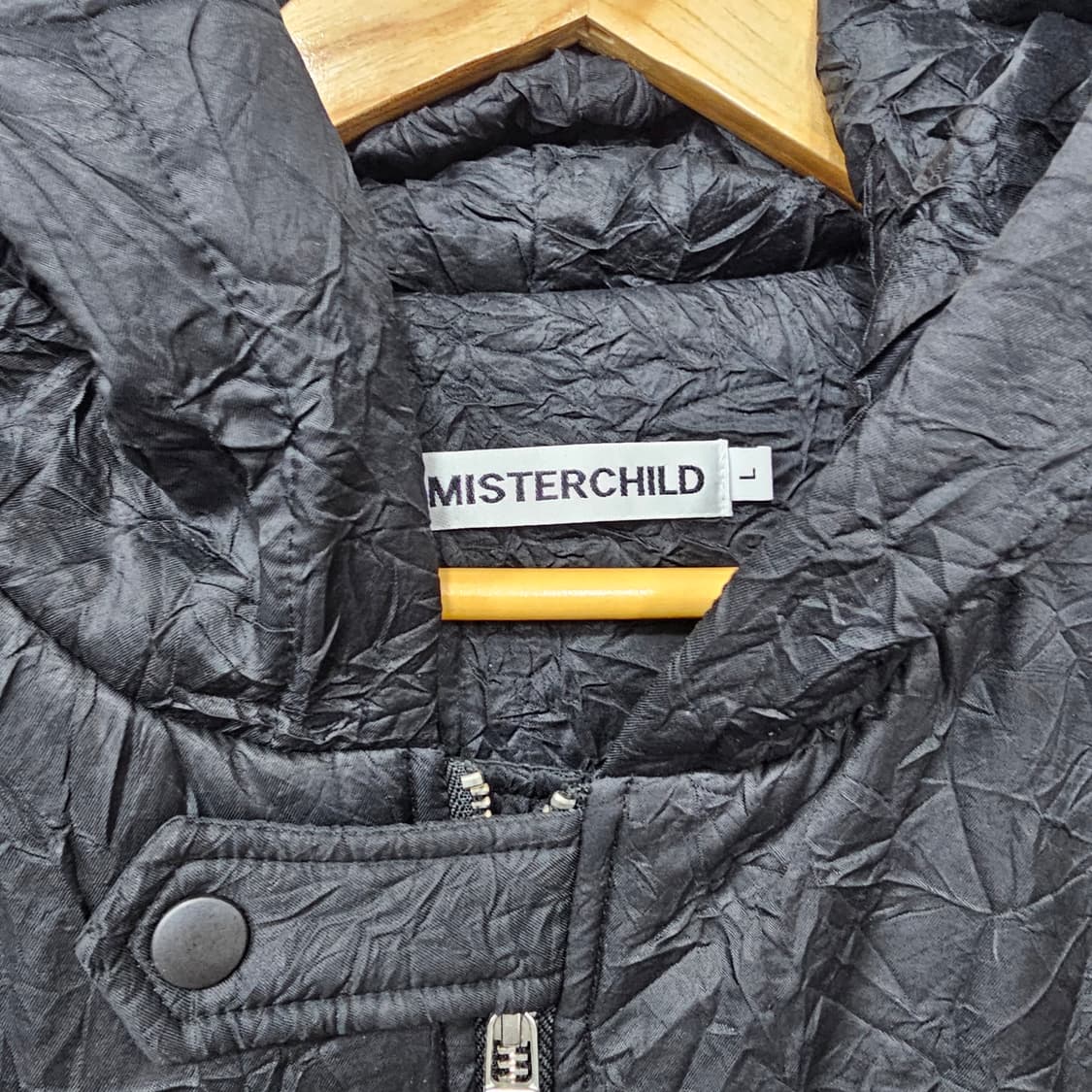 미스터차일드 크링클 후드 봄버자켓 상품이미지3