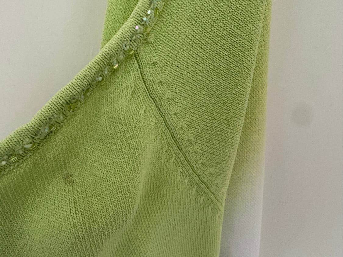 lime beads gradient knit cardigan 상품이미지3