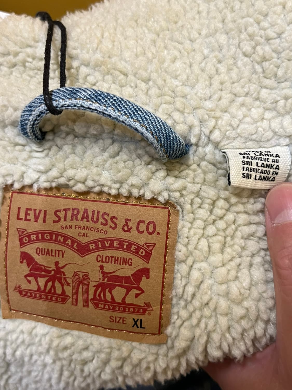 [여성XL] 리바이스 오리지널 쉐르파 트러커 자켓 상품이미지7