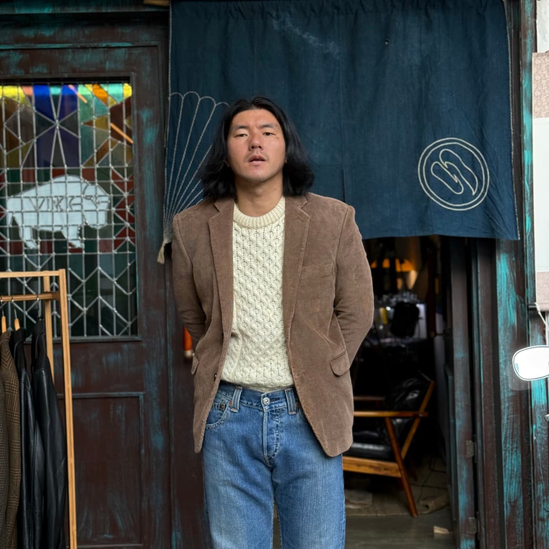 Adolfo Plush 코듀로이 자켓 40S 상품이미지7