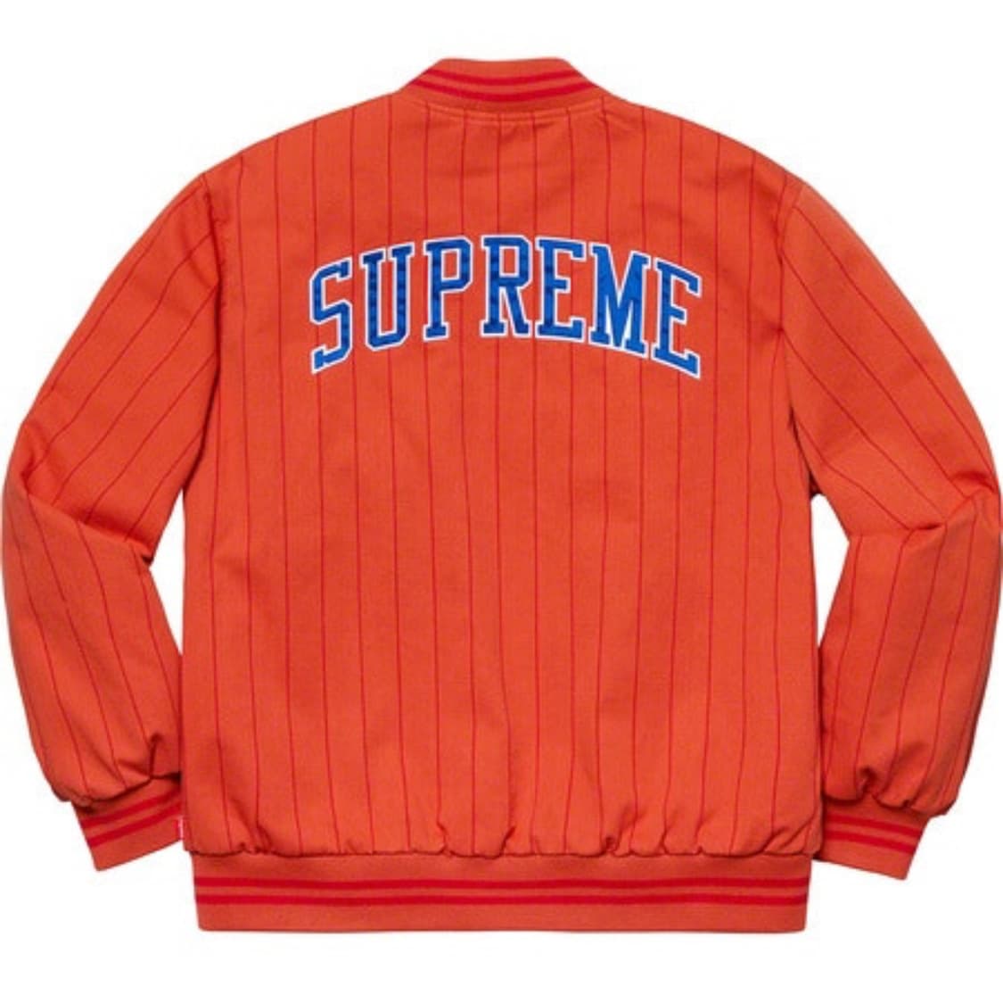 슈프림 19ss 핀스트라이프 최고 바시티 상품이미지1