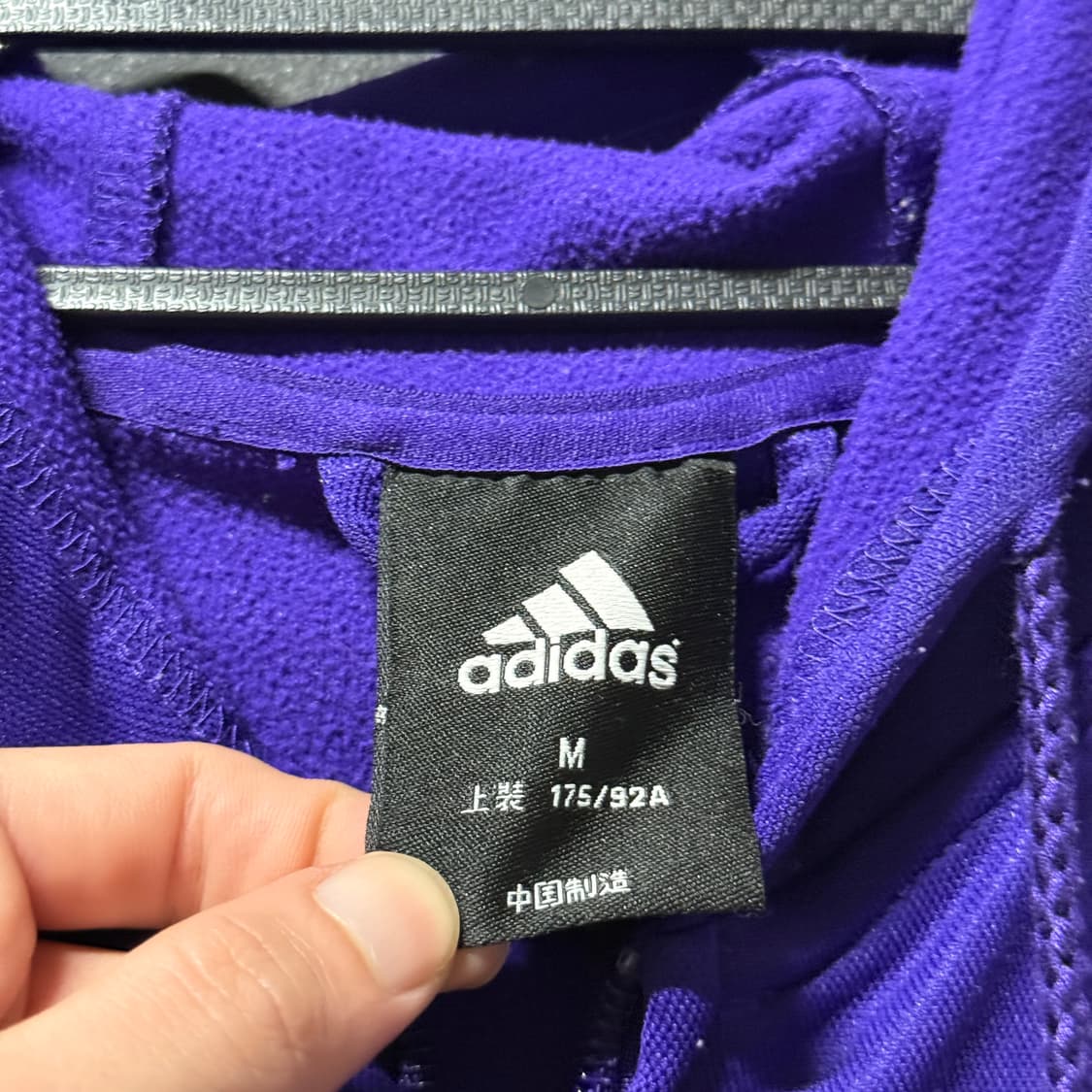 아디다스 x NBA LA 레이커스 올드스쿨 후드 집업 져지 자켓 상품이미지7