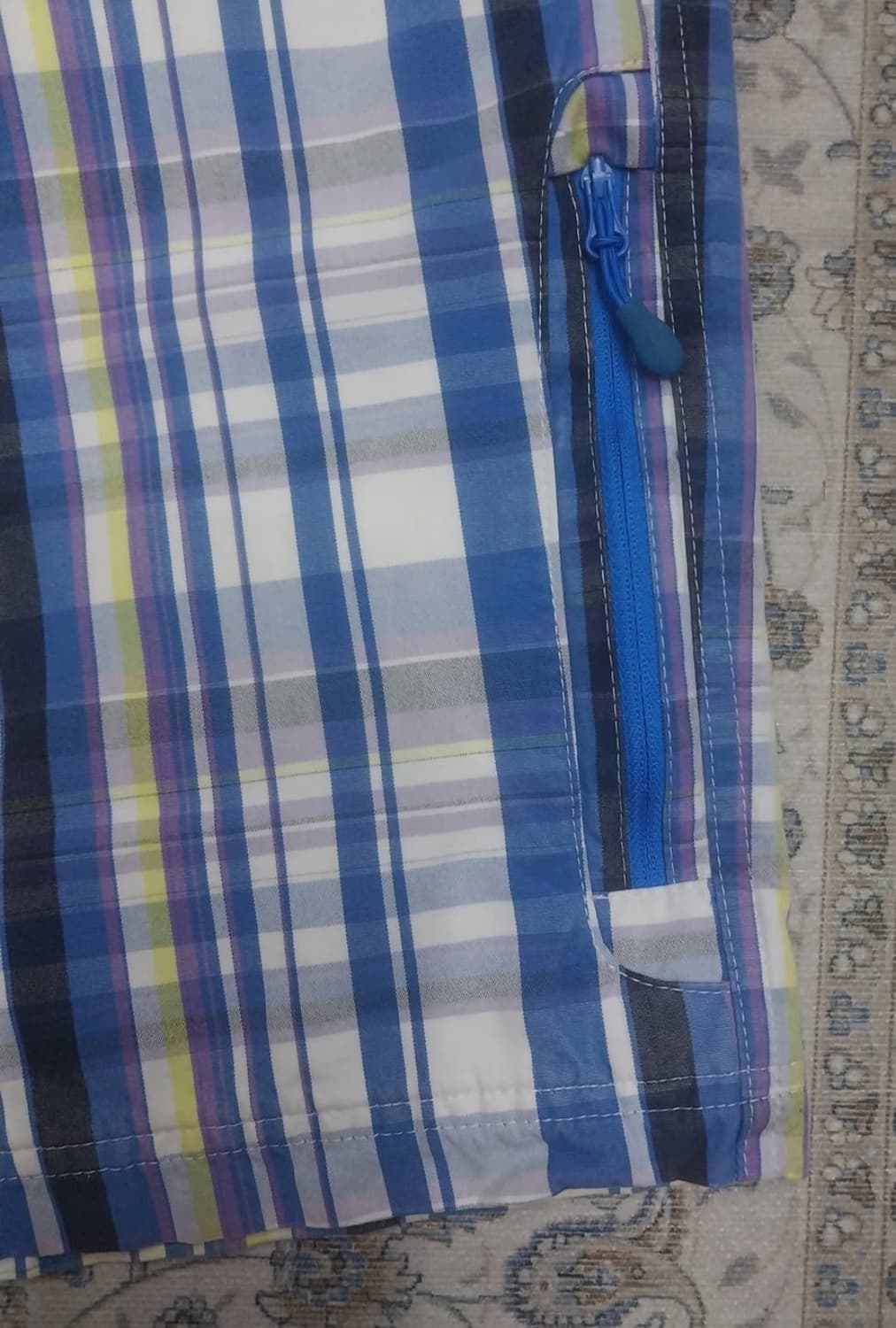 나이키 타탄체크 퓨츄라 패치 하프팬츠 M (30-31) 상품이미지2