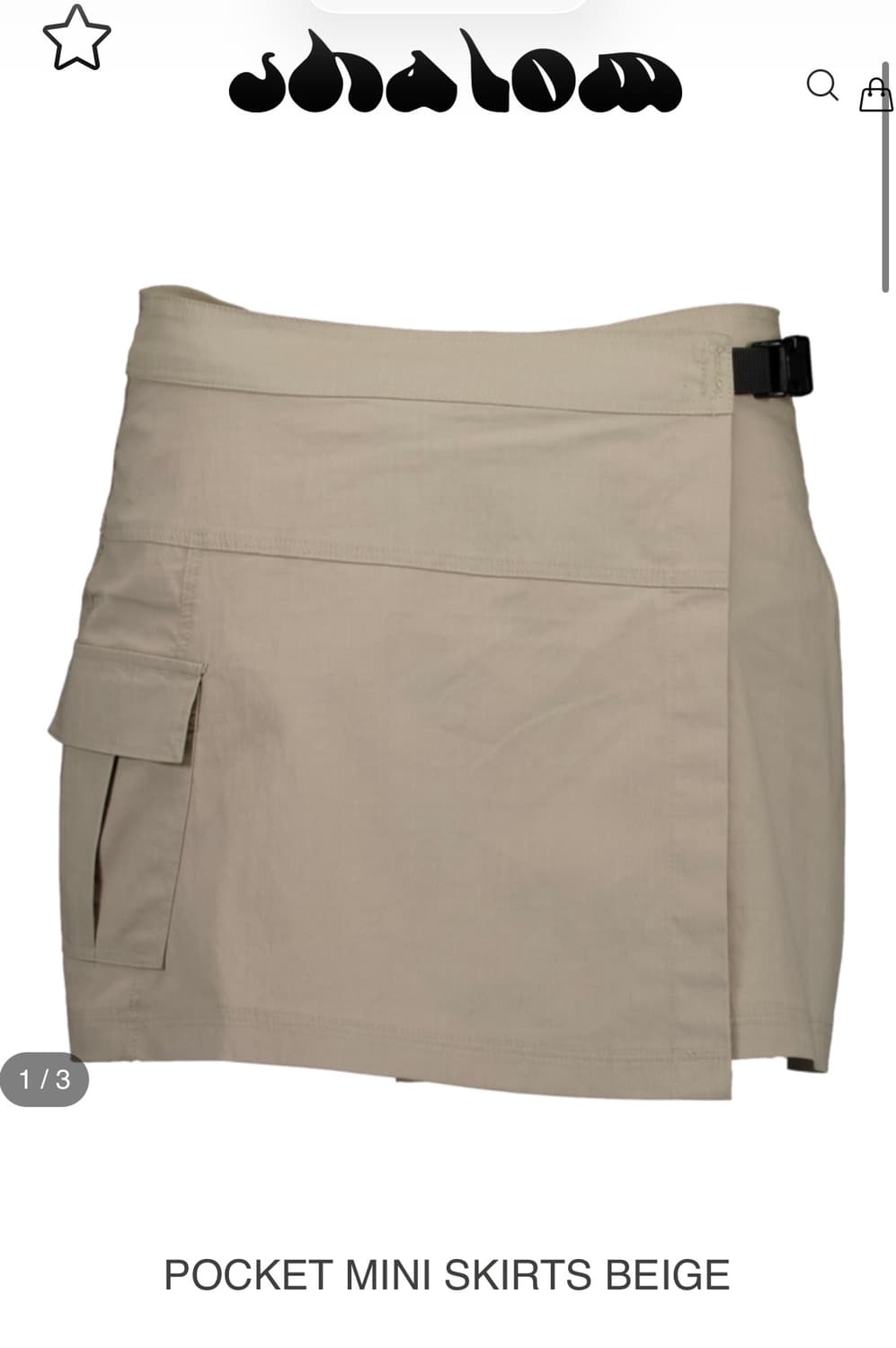 샬롬클럽 star pocket pants+skirts 상품이미지2