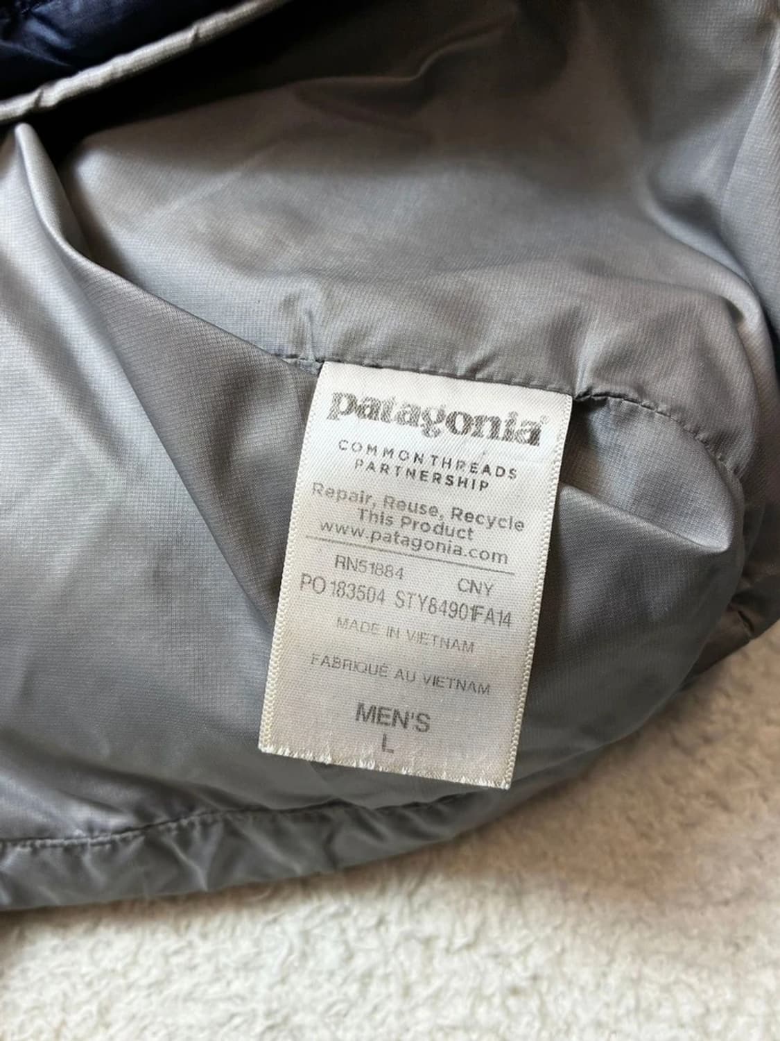 파타고니아 하이 로프트 다운 후디 푸퍼 패딩 PN6800    상품이미지9