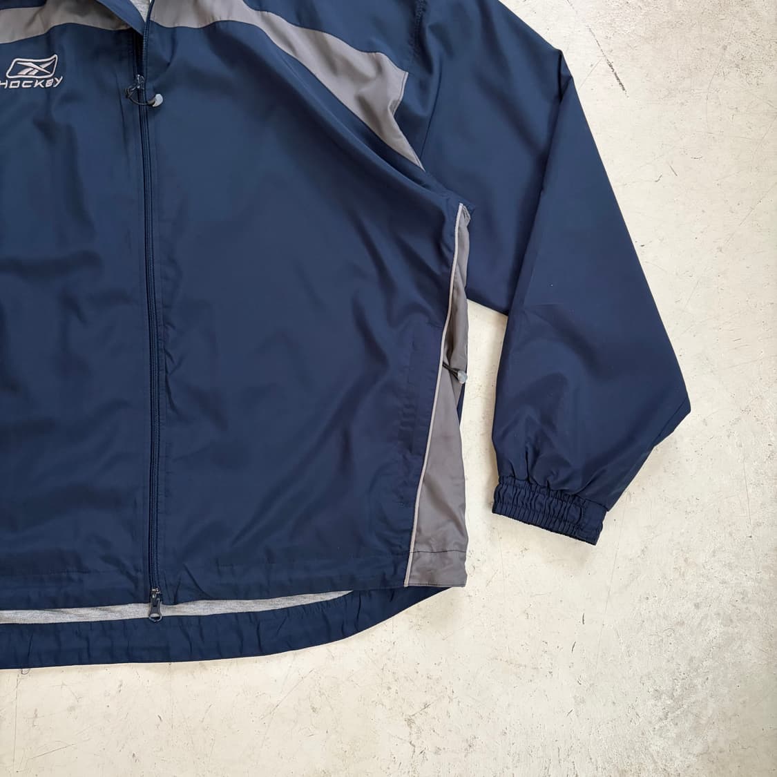 리복 Hockey 빈티지 윈드브레이커 트랙자켓 M 상품이미지3
