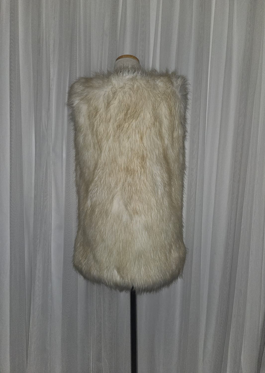 빈티지 히메 로걀 퍼 베스트 상품이미지4