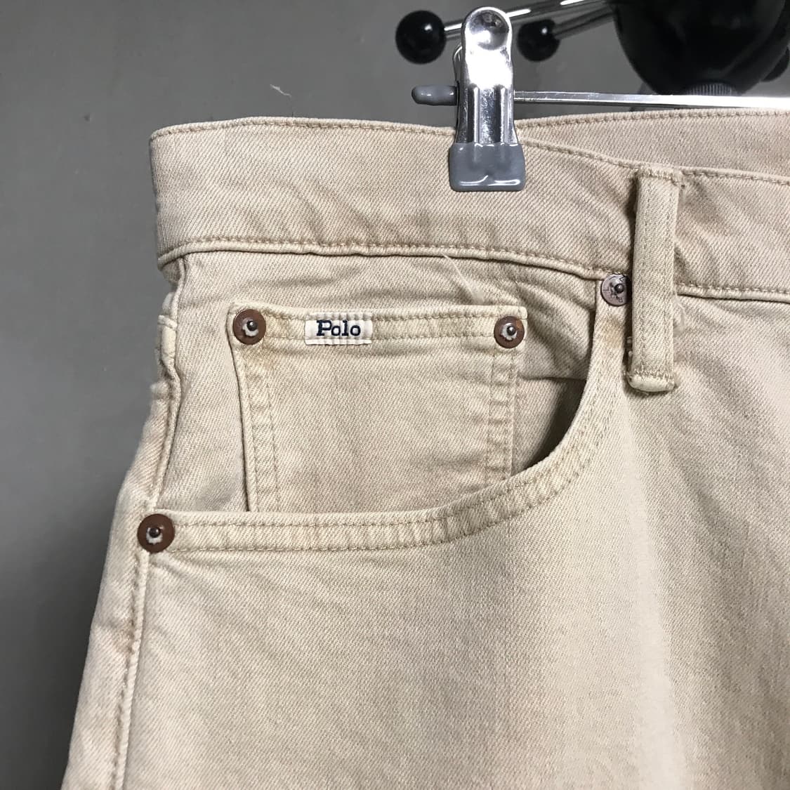 폴로 랄프로렌 코튼 팬츠 베이지 32/34 상품이미지4