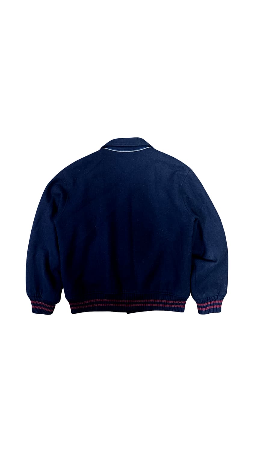 90S VAN JACKET INC 반 멜튼 울 스타디움 자켓 상품이미지2