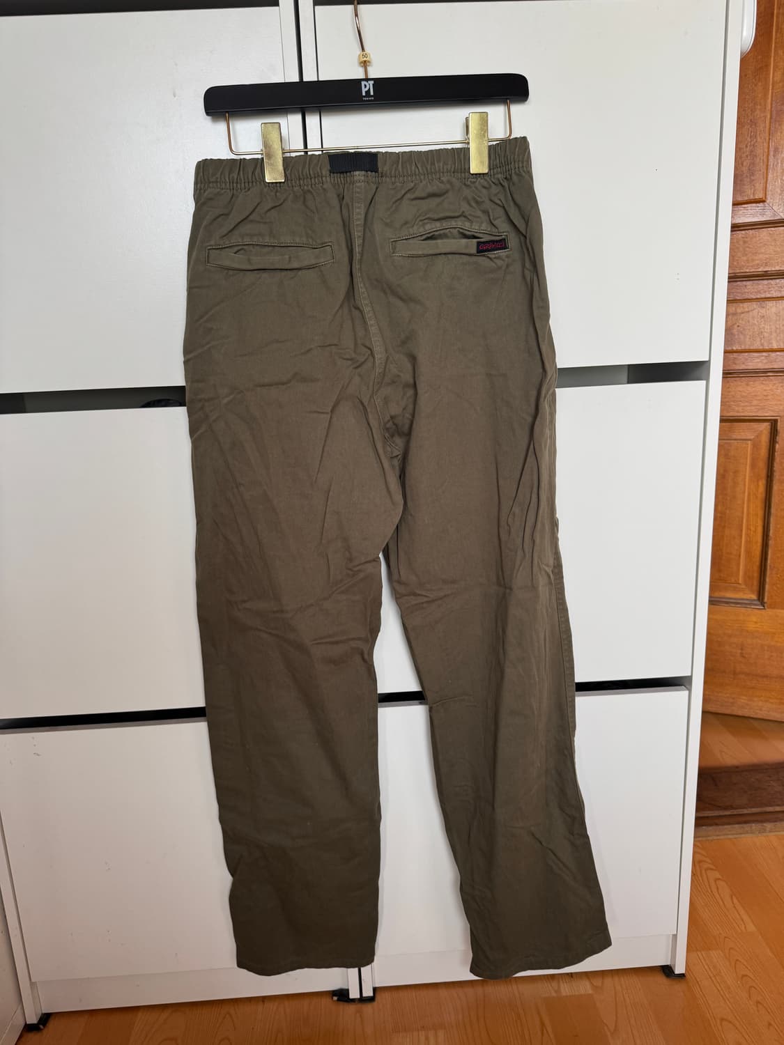 그라미치 레귤러 테이퍼드 팬츠 올리브 L 상품이미지3