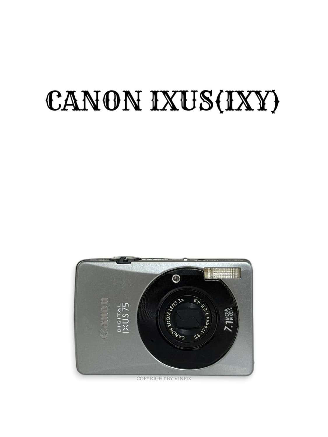 |유우시디카📷| 캐논 익서스 75(ixus 75) 디지털 카메라 디카 상품이미지1