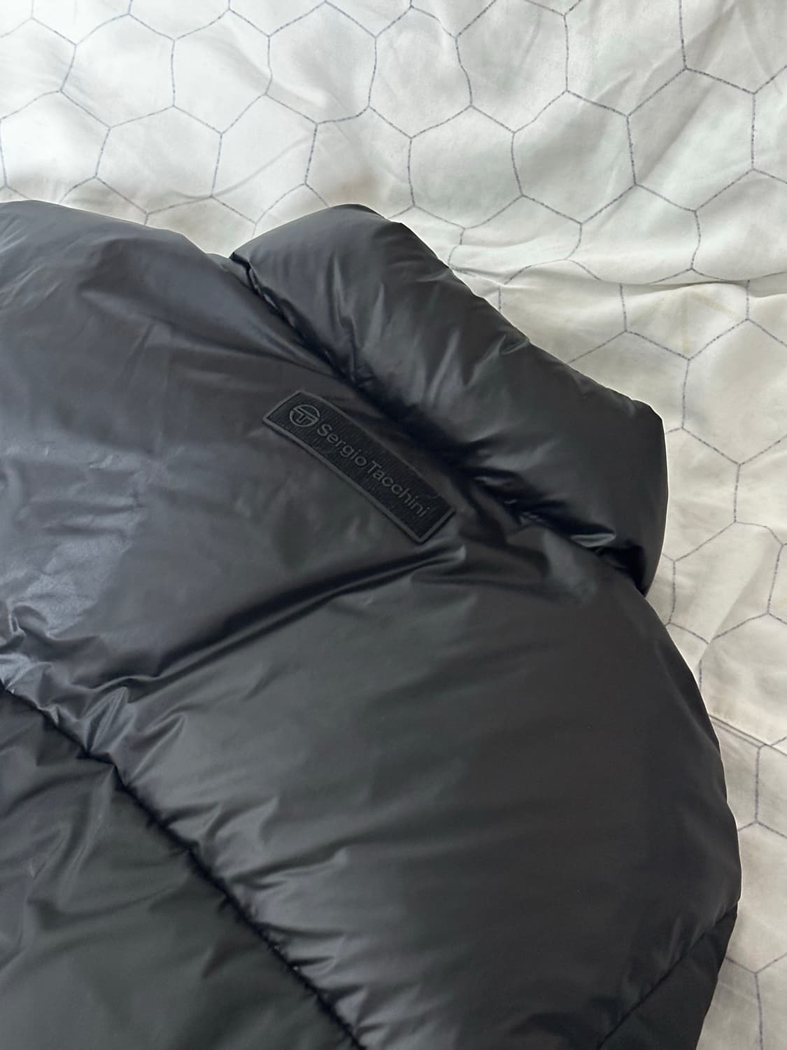 (새상품)세르지오 타키니 에어쿠쉬 패딩 S 사이즈 블랙 상품이미지7