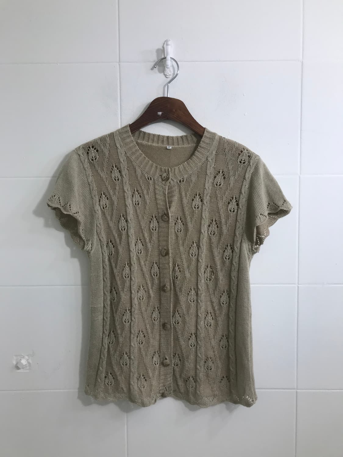 베이지 도트 피코트 하구미 코디세트 상품이미지6