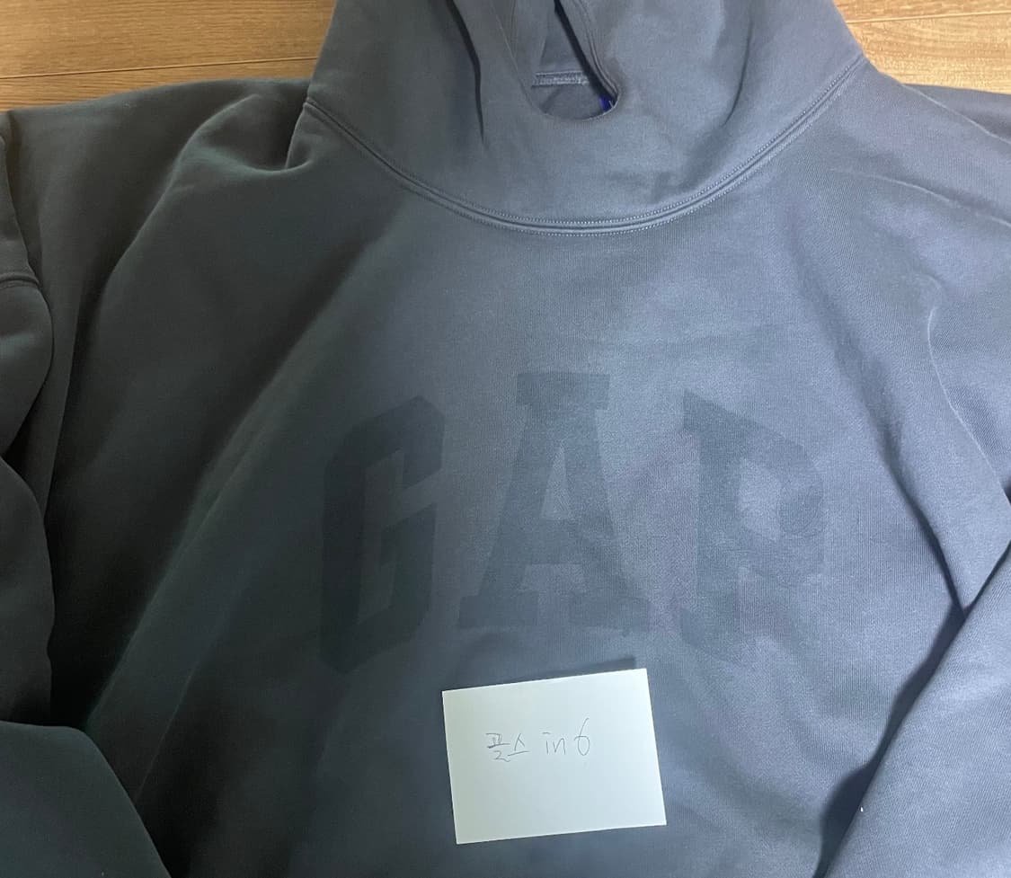 [XL] 발렌시아가 이지갭 도브 후드 블랙 상품이미지1